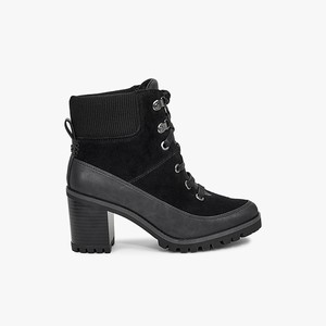 Ugg Redwood Women Fashion Boots Black (5143XBZIH)